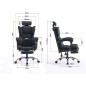 Компьютерное кресло KEIZEN Shogun Black (KZ-7351123) - Фото 25