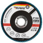 Круг лепестковый 125х22,2 мм P100 плоский KRANZ Inox (KR-90-0016-1)