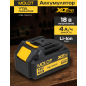 Аккумулятор 18 В 4 Ач Li-ion MOLOT MBL 1840-2 XLT Lite (2329013)