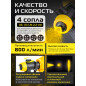 Краскораспылитель аккумуляторный MOLOT MCPS 1810 XLT Lite SET (2318036)