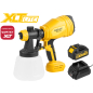 Краскораспылитель аккумуляторный MOLOT MCPS 1810 XLT Lite SET (2318036) - Фото 2