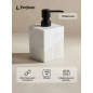 Дозатор для жидкого мыла PERFECTO LINEA Element Marble белый (35-618701)