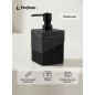 Дозатор для жидкого мыла PERFECTO LINEA Element Marble черный (35-618601)