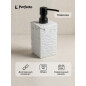 Дозатор для жидкого мыла PERFECTO LINEA StoneWave белый (35-130811)