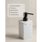 Дозатор для жидкого мыла PERFECTO LINEA StoneWave белый (35-130811) - Фото 5