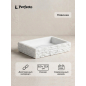 Мыльница PERFECTO LINEA StoneWave белый (35-130813)
