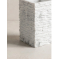 Стакан PERFECTO LINEA StoneWave белый (35-130812) - Фото 4