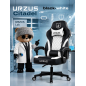 Геймерское кресло URZUS Citadel Black-White (UR-7351127)