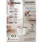 Швабра с отжимным ведром PERFECTO LINEA AquaSpin бело-серая (43-452521) - Фото 15