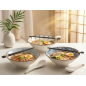 Тарелка керамическая с ложкой и палочками для еды PERFECTO LINEA Ramen wave 17-950001 - Фото 6