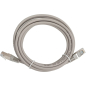 Патч-корд витая пара REXANT F/UTP Cat. 6 3 м Grey (18-8106-1) - Фото 2