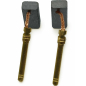 Щетки графитовые для шлифмашины угловой Bosch PWS 7-125 IGP 2 штуки аналог 1607014162 (7140213) - Фото 6