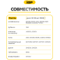 Щетки графитовые для шлифмашины угловой Makita 9005B IGP 2 штуки аналог CB-100 (7140608) - Фото 4
