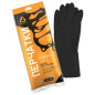 Перчатки латексные JETA SAFETY Acid Pro КЩС тип 1 размер 7 К80 Щ40 черные (JCH701-S)