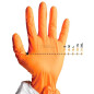 Перчатки латексные JETA SAFETY Acid Pro КЩС тип 1 размер 7 К80 Щ40 черные (JCH701-S) - Фото 7