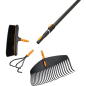 Грабли веерные FISKARS OneClick L (1080673) - Фото 7