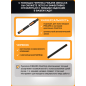 Черенок телескопический FISKARS OneClick L 220-400 см (1080672) - Фото 2