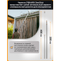 Черенок телескопический FISKARS OneClick L 220-400 см (1080672) - Фото 3