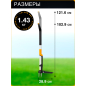 Корнеудалитель телескопический FISKARS X-series (1080510) - Фото 5