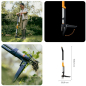 Корнеудалитель телескопический FISKARS X-series (1080510) - Фото 12