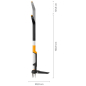 Корнеудалитель телескопический FISKARS X-series (1080510) - Фото 2