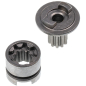 Шестерня для перфоратора Makita HR2450 IGP с муфтой сцепления аналог 331993-3 и 226399-7 (7144043)