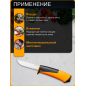 Нож общего назначения FISKARS с точилкой (1023618) - Фото 4