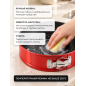 Форма для выпечки металлическая круглая 28х7 см PERFECTO LINEA Chef разъемная (16-280604) - Фото 4