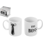 Кружка керамическая PERFECTO LINEA The Boss 350 мл в коробке (30-001305)