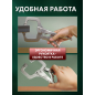 Зажим-струбцина 280 мм c поворотными упорами TOPTUL (DMAA1A11) - Фото 3