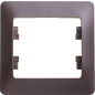 Рамка SYSTEME (SCHNEIDER) ELECTRIC Glossa шоколад (GSL000801)