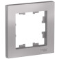 Рамка SYSTEME (SCHNEIDER) ELECTRIC AtlasDesign алюминий (ATN000301)