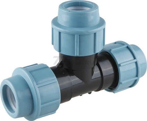 Тройник ПНД компрессионный 32 AV ENGINEERING (AVE107323232)