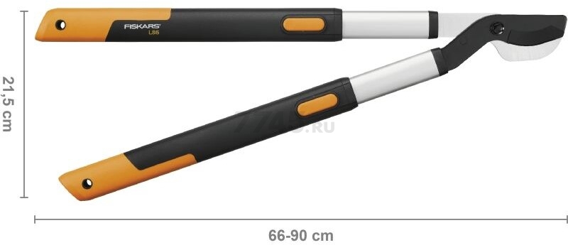 Сучкорез телескопический FISKARS L86 SmatrFit (112500) - Фото 3