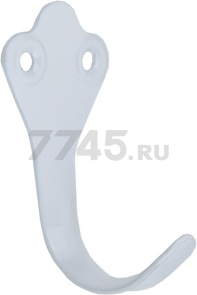 Крючок для одежды STARFIX №2 белый (SMP-51802-1)