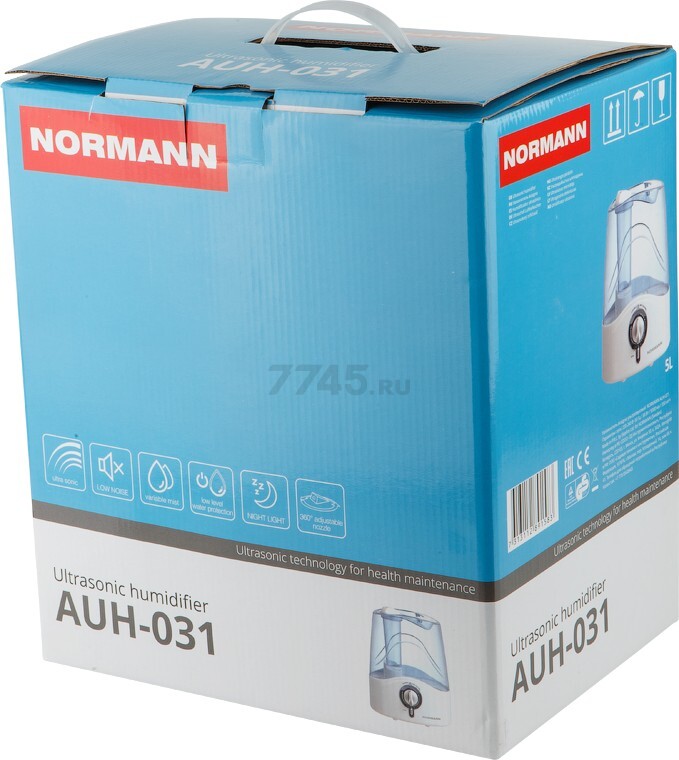 Увлажнитель воздуха NORMANN AUH-031 - Фото 16