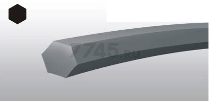 Леска для триммера d 3 мм x 28 м сечение шестигранное STARTUL GARDEN (ST6051-30) - Фото 2