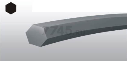 Леска для триммера d 2,4 мм x 262 м сечение шестигранное STARTUL GARDEN (ST6052-24) - Фото 2