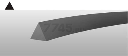 Леска для триммера d 2,4 мм x 45 м сечение треугольное STARTUL GARDEN (ST6048-24) - Фото 2