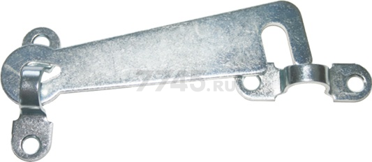Крючок дверной 75 мм белый цинк STARFIX (SMP-98477-1)