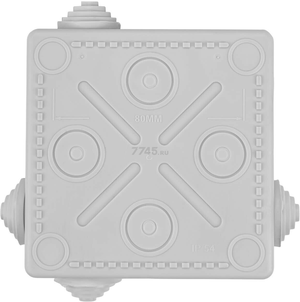 Коробка распределительная ОП 100х100х55 мм TDM (SQ1401-0113) - Фото 6