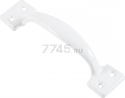 Ручка дверная скоба цельнотянутая 40 мм STARFIX белая (SMP-65118-1)