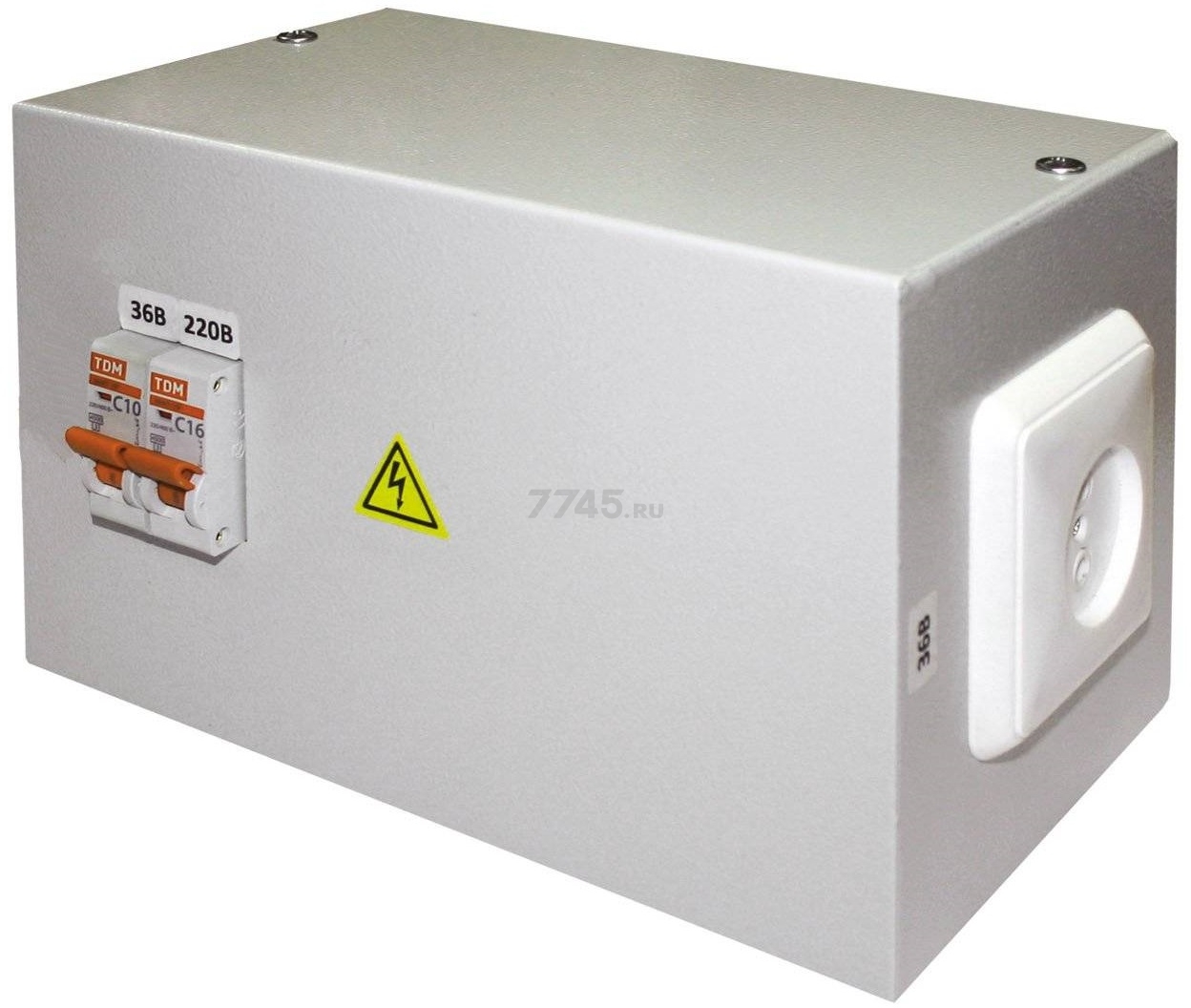 Ящик с понижающим трансформатором ЯТП-0,25 220/24-2 TDM (SQ1601-0003)