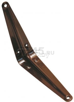 Кронштейн с ребром жесткости 150х200 мм коричневый STARFIX (SMP-71556-1)