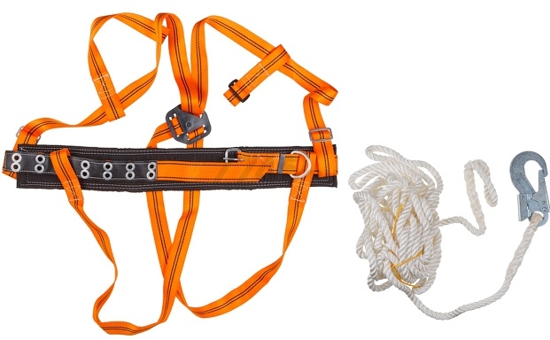 Пояс предохранительный ПОТЕНЦИАЛ ПП Д строп В с канатом размер М