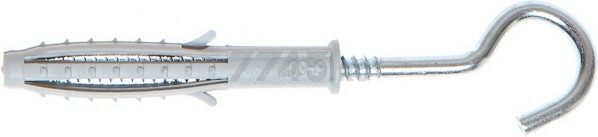 Дюбель с С-образным крючком 10х50 мм STARFIX 10 штук (SMP1-22628-10)