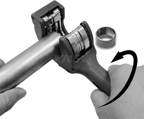 Труборез для металлопластиковых труб 8-28 мм TOPTUL (SEAC0828) - Фото 3