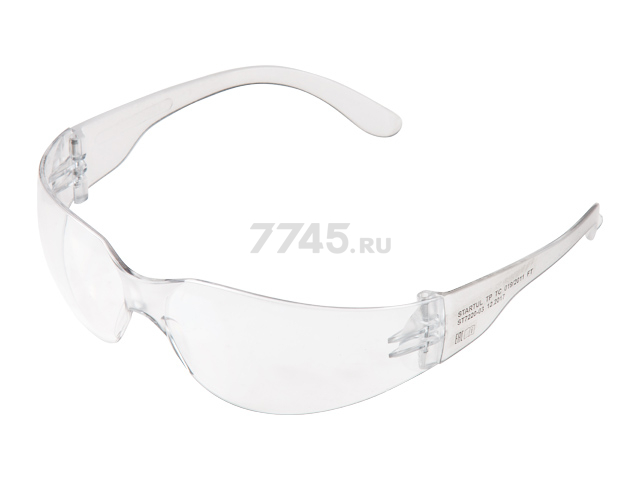 Очки защитные открытые STARTUL О-3 прозрачная линза (ST7220-03)