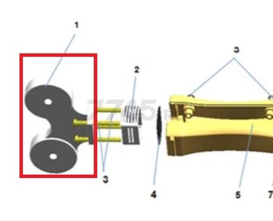 Панель нагревательная для сварочного аппарата полипропиленовых труб SOLARIS PW-805 (PW-805-01)