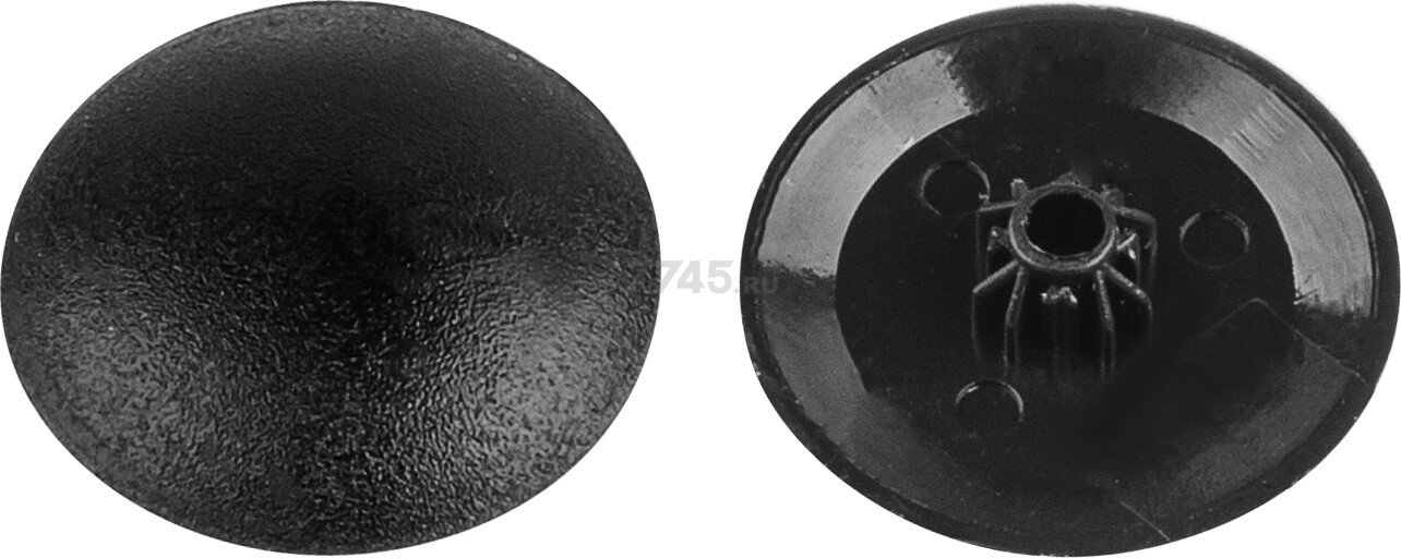 Заглушка для самореза PH2 декоративная черная STARFIX 1000 штук (SM-34688-1000)